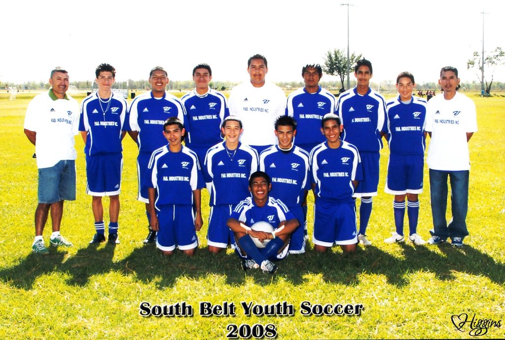 FAB-sponsored youth soccer team, South Belt Youth Soccer, 2008