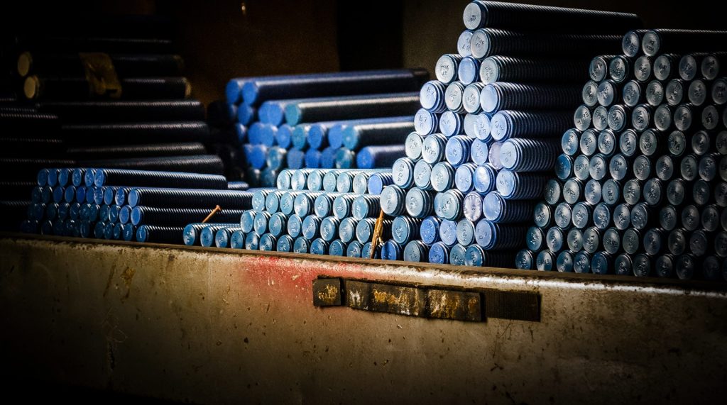 Stud bolts in stock at FAB Industries